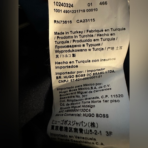 Hugo Boss Jersey openblue midi dress size M - Picture 13 of 15